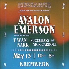 Opening Set for Research w/ Avalon Emerson (5.13.17)