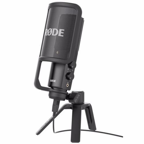 Rode NT-USB ($169) | Placed between the keyboard and the speaker