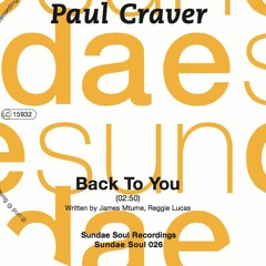 Paul Craver - back to you