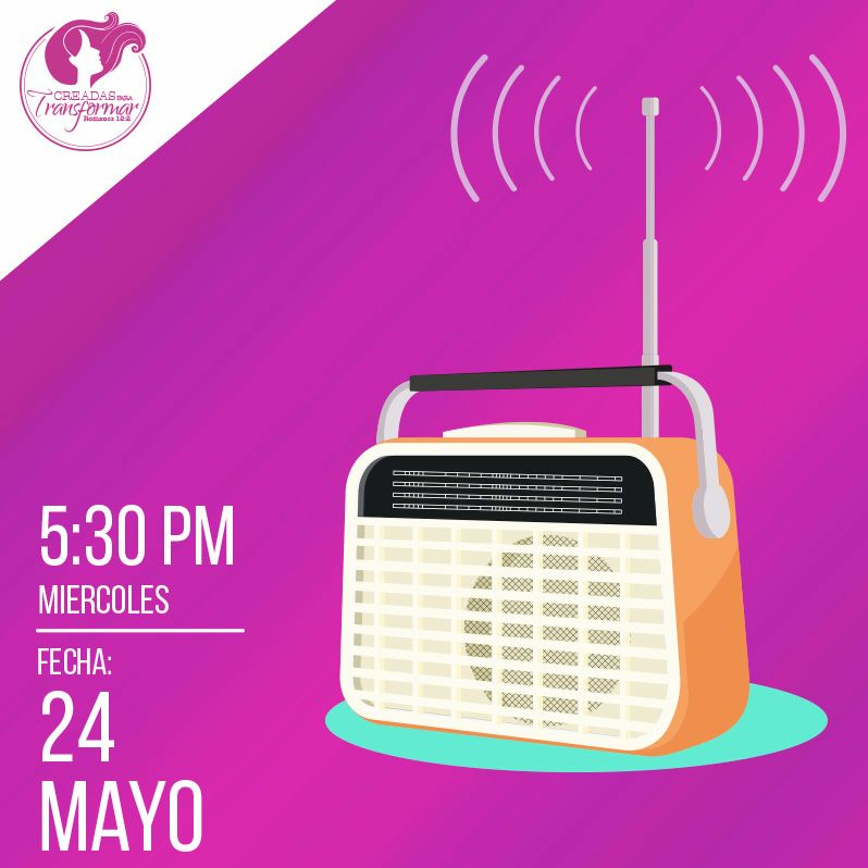 Creadas para Transformar | 24 de Mayo episode artwork