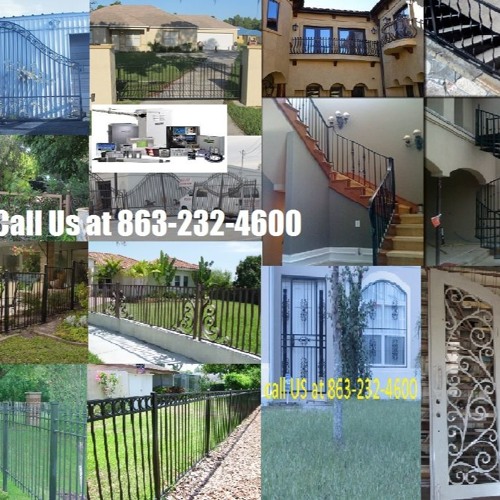 Stream episode Handrail wrought iron steel gates design Lakeland