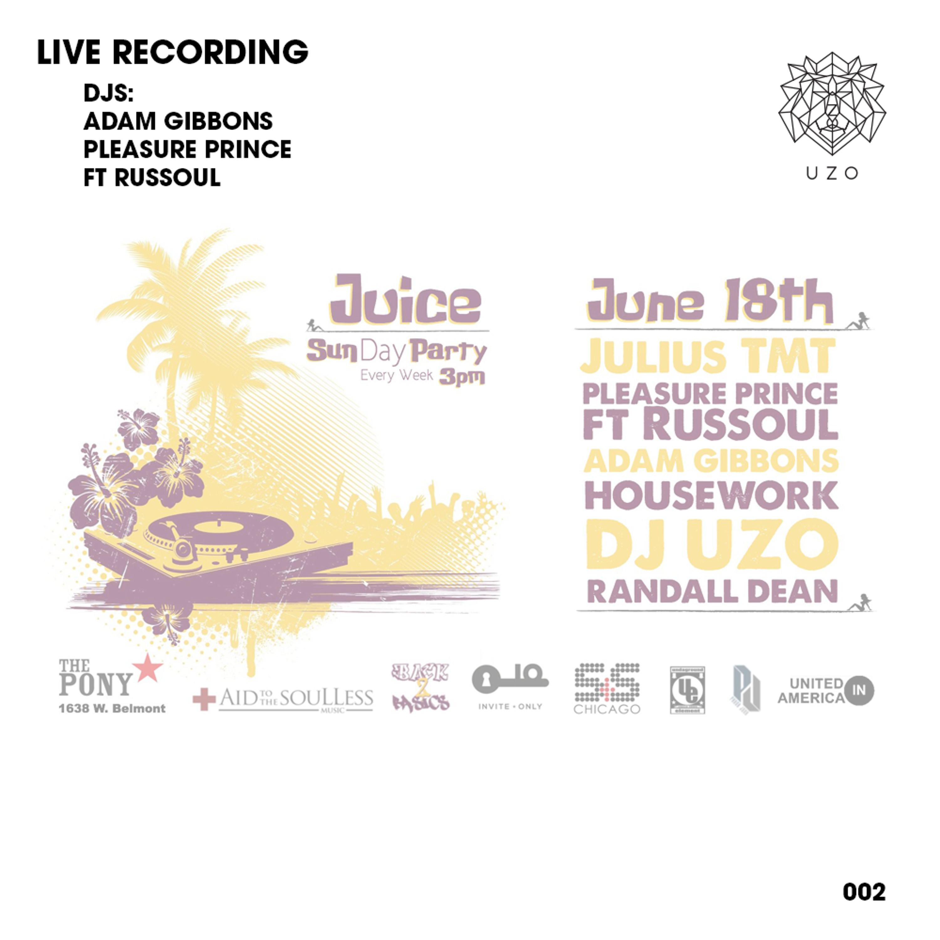 JUICE - ADAM GIBBONS, RUSSOUL ft PLEASURE PRINCE [002]