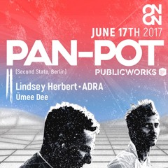 Opening set for PAN-POT in San Francisco @ Public Works hosted by On&On 6/17/17