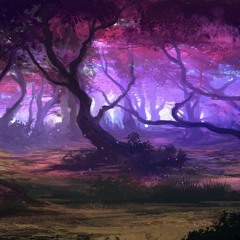 Magical Purple Forrest