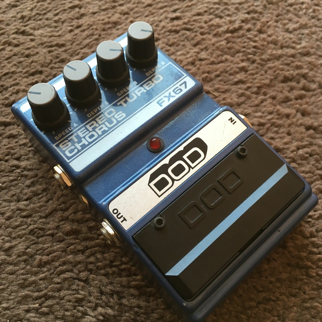 Stream DOD FX67 Stereo Turbo Chorus Demo - 6:20:17, 10.57 AM by