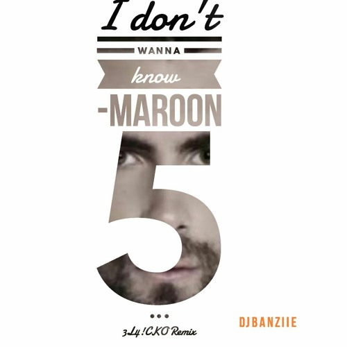 Maroon 5 - I Don't Wanna Know (3L4iCKO remix) [FREE DOWNLOAD].mp3 by