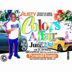 COLORS AFFAIR FRIDAY JUNE23RD @PYRAMID LOUNGE
