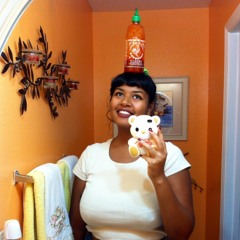 I Have A Bottle Of Sriracha On My Head