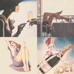 moet on the balcony