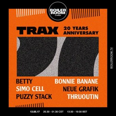 Neue Grafik Boiler Room Beijing Trax Magazine Live Set
