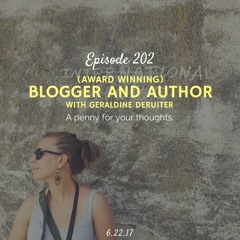 Blogger & Author (with Geraldine DeRuiter)