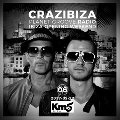 Crazibiza Radioshow - 06 (Live @ Km5, Ibiza)
