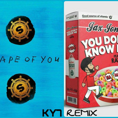 Ed Sheeran & Kshmr ft. Jax Jones - Shape Of You VS You Don't Know Me VS Dharma (KY7 Remix)