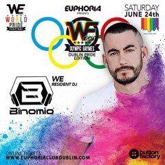 Special Podcast for Euphoria Dublin - We Party Olimpic Gaymes by Binomio