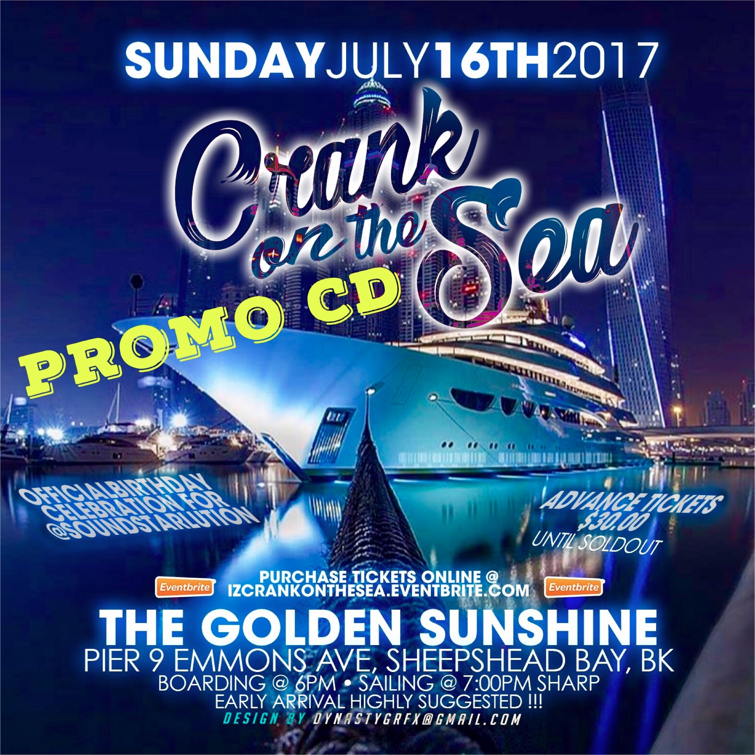 CRANK ON THE SEA JULY 16TH PROMO CD episode artwork