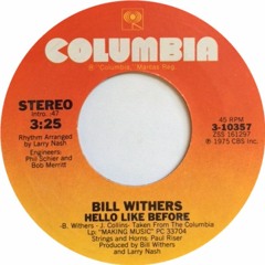Bill Withers "Hello Like Before" Sample Type Beat!!