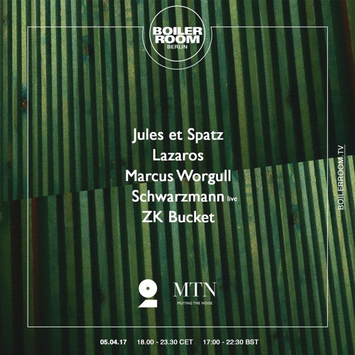 Schwarzmann Boiler Room Berlin Muting the Noise Live Set