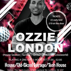 Ozzie London "One Night Special" Promo Mix (Tech House)