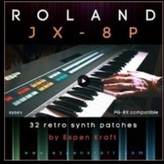 Espen Kraft - Roland JX 8P 32 Retro Synth Patches Sysex