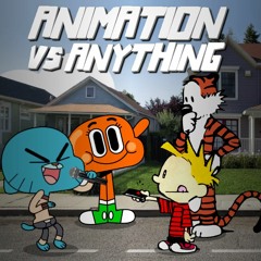 Gumball and Darwin vs Calvin and Hobbes - Rap Battle (ANIMATION VS ANYTHING)