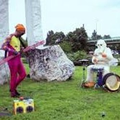 Skier And Yeti