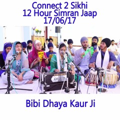 2 Bibi Dhaya Kaur Ji - C2S 12 Hour Simran Jaap - 17.06.17