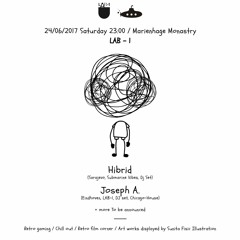 Hibrid (Submarine Vibes, Sarajevo) @ LAB-1 Marienhage, Eindhoven (24-06-2017)