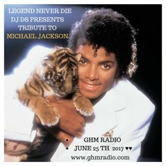 SOULFUL GENERATION  SPECIAL MICHAEL JACKSON BY DJ DS (FRANCE) ON GHM RADIO  JUNE 25 Th 2017