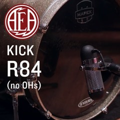 Kick No OHs - R84 - AEA Listening Library