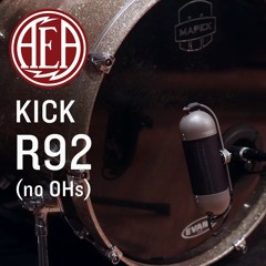 Kick No OHs - R92 - AEA Listening Library
