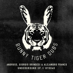 Andruss, Giorgio Brindesi, Alejandro Franco - Undeground EP //BTD040 [OUT NOW]