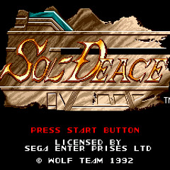 Sol-Deace (1992) "Mission 01: Sol-Deace" -- DefleMask Cover
