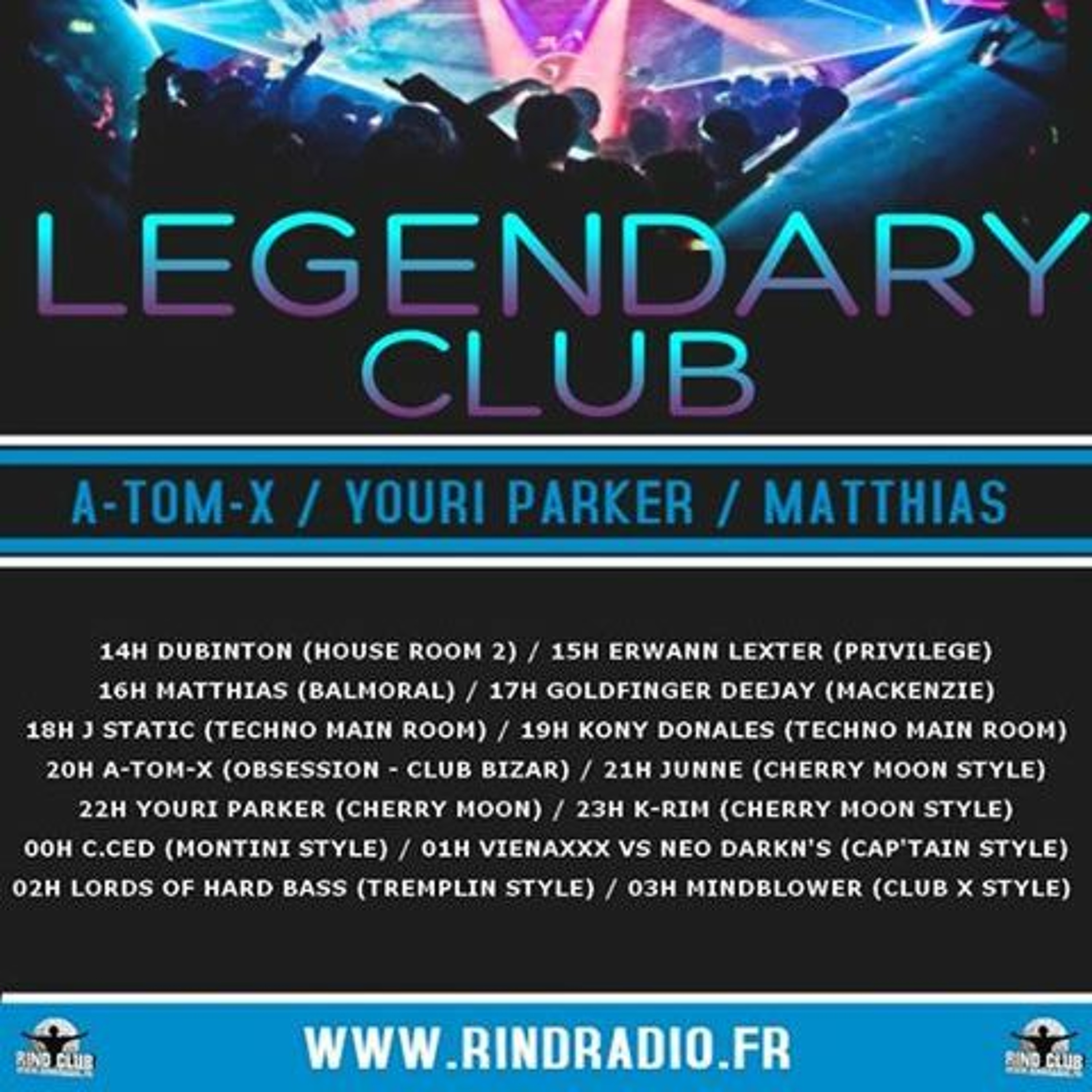 Legendary Club on R.I.N.D. episode artwork