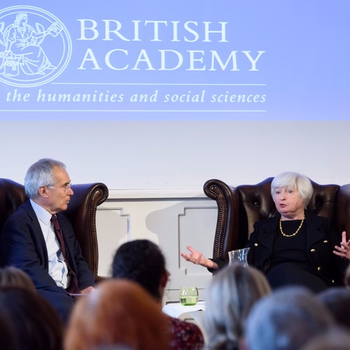 Janet Yellen in conversation with Nicholas Stern at the British Academy, June 2017
