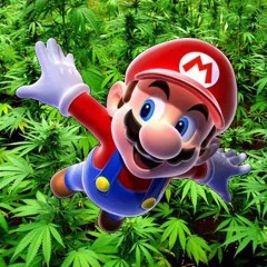 mario is far far away in the galaxy