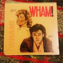 David and the Commemorative WHAM! Glass