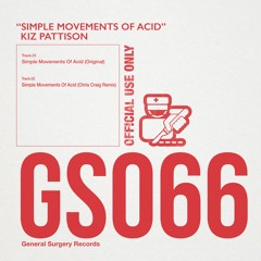 Kiz Pattison - Simple Movements Of Acid (Chris Craig Remix)(Preview)