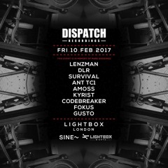 Kyrist & MC Gusto - Dispatch Recordings @ Lightbox London - Feb 2017