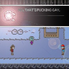 [AUHellTale...probably] shut up thot. + Unexpecter-troubled (...but Thomas made it.)