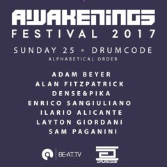 Adam Beyer vs Enrico Sangiuliano - Preset Heaven (Live at Awakenings Festival 2017)