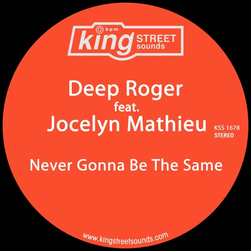 01. Never Gonna Be The Same (Original Mix)