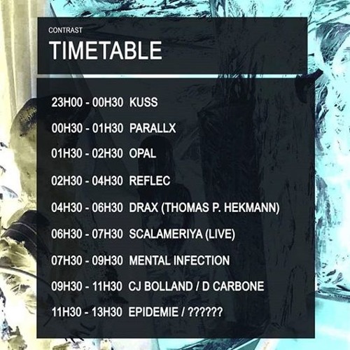 Mental Infection @ Contrast : Opiem (dj set)