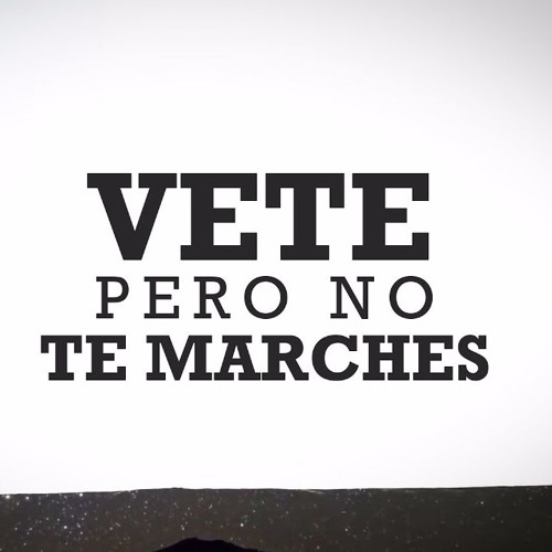 Stream Rafa Espino - Vete Pero No Te Marches (CRIMINVL Remix) by CRIMINVL |  Listen online for free on SoundCloud