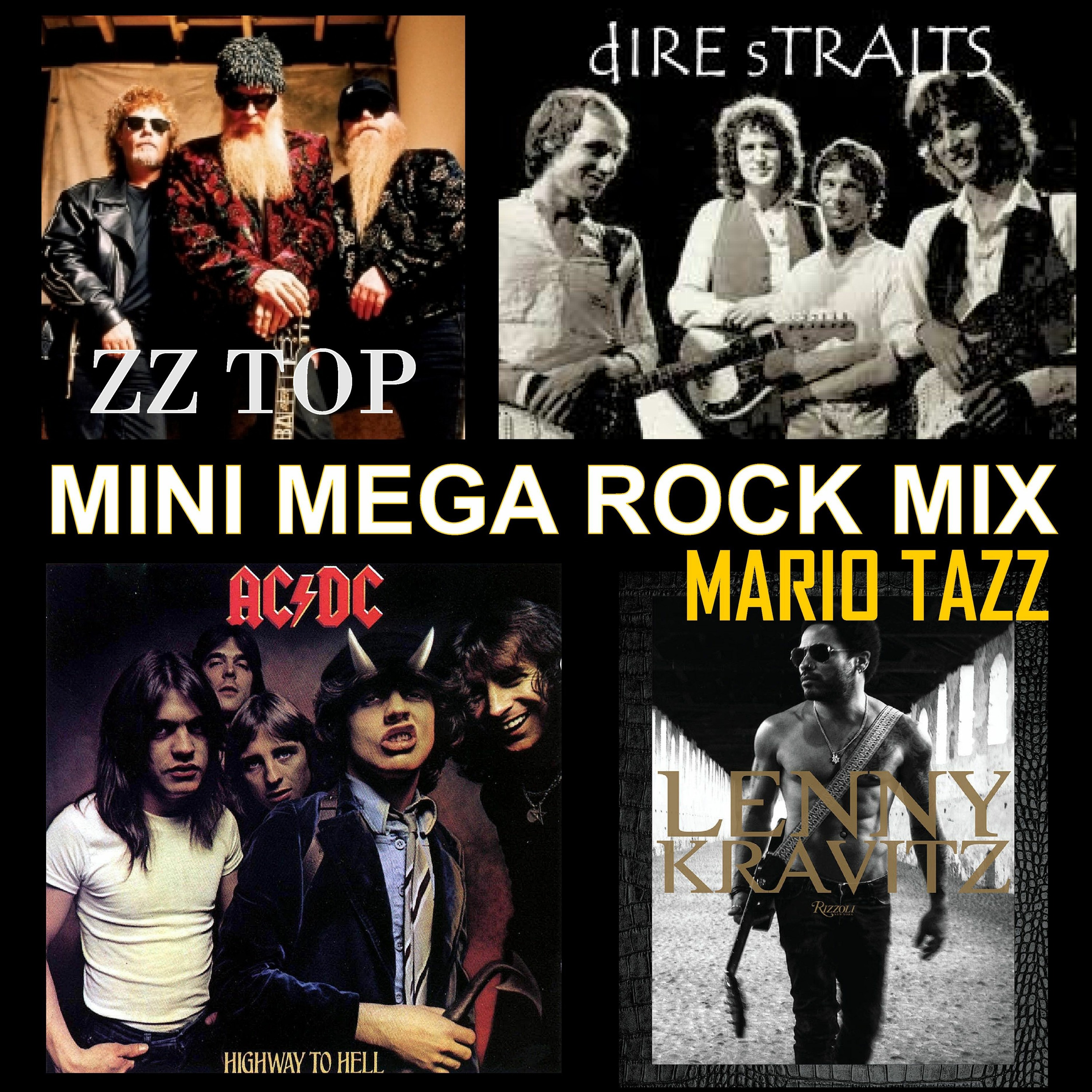 ROCK - 80's-90's 5 MEGA HITS MARIO TAZZ (ACDC,DIRE STRAIT,ZZTOP, LENNY KRAVITS) episode artwork