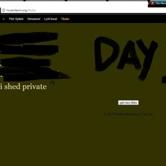 Day 1 - I Shed Private