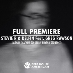Premiere: Stevie R & Delfin Feat. Greg Rawson - Jalemba (Mathias Schober's Rhythm Sequence)