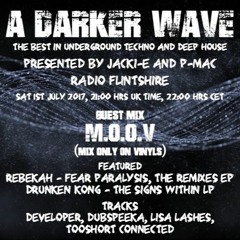 #124 A Darker Wave 01-07-2017 (guest mix M.o.o.V, & featuring Rebekah The Remixes EP, Drunken Kong