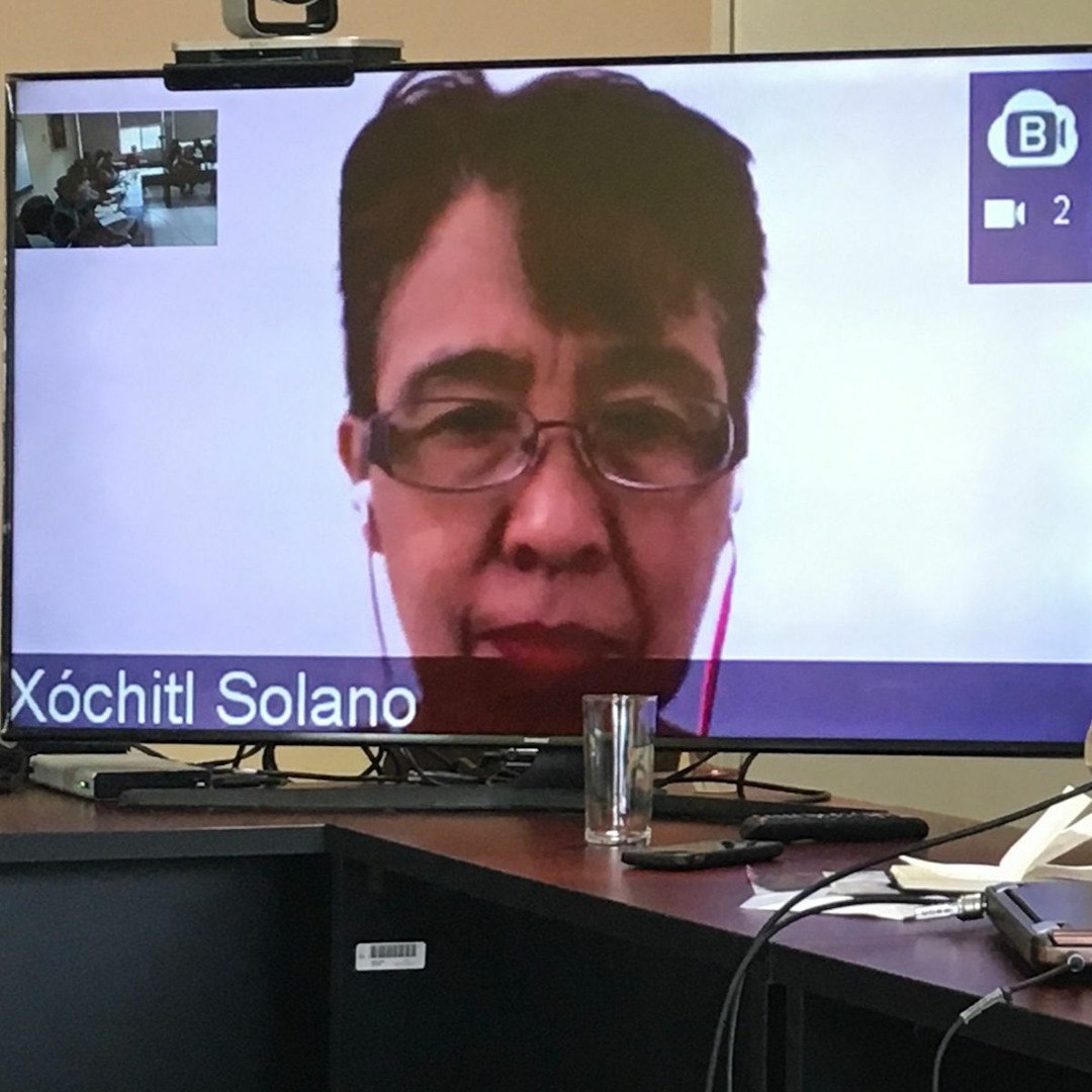 Listen to Xochitl Leyva Solano, PVIFS/RETOS/GT CuTER by prácticas y luchas  otras in 3er Foro Social del Observatorio ODEMCA, 29 y 30 de junio 2017,  Chiapas, México playlist online for free on