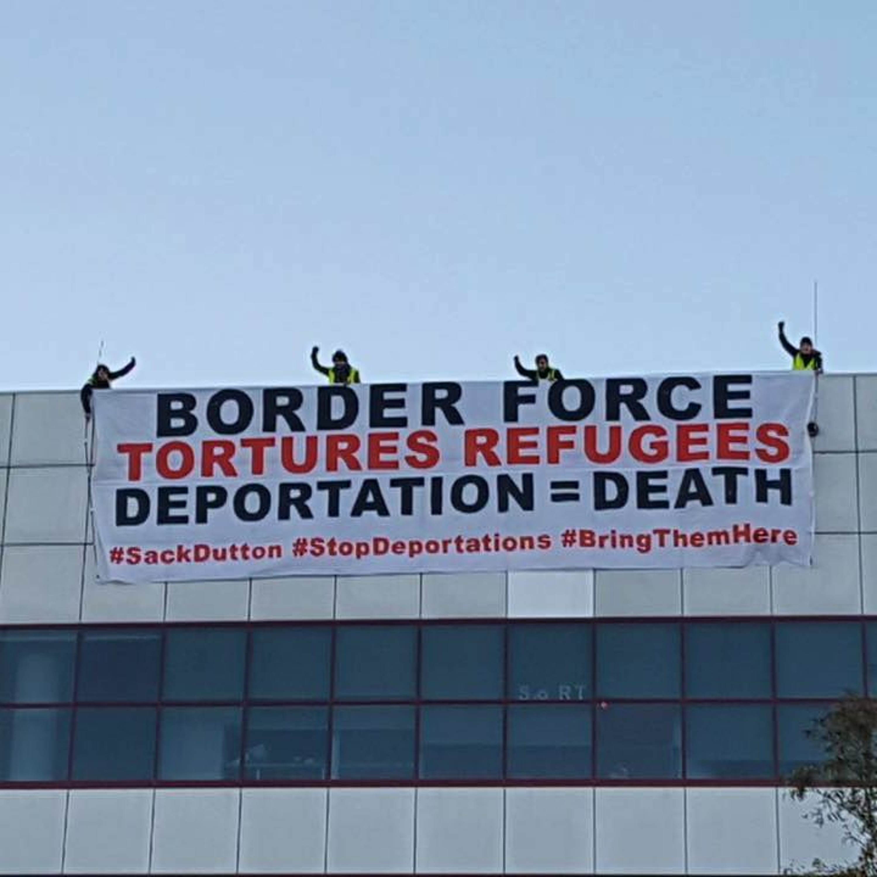 WACA activist Salli Hunter Channel 7 on the refugee protest in Melbourne’s Docklands precinct episode artwork