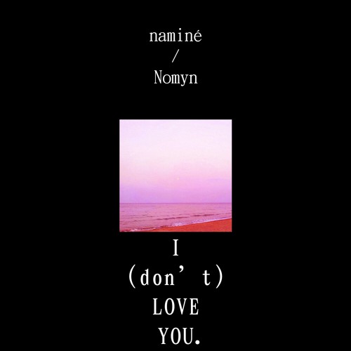 i (don't) love you w/ Nomyn